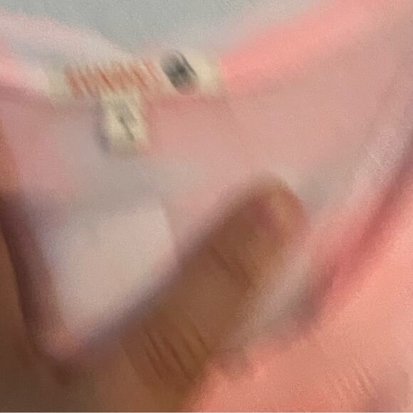 New Sundry White Neon Orange Tie Dye Tank Top Cotton Blend Women's size XL - Picture 3 of 5